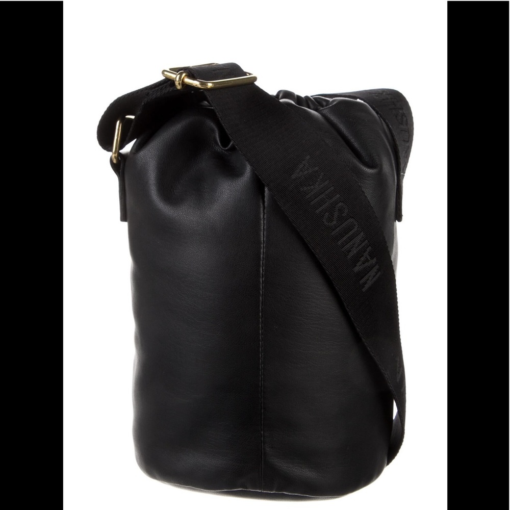 Nanushka Very Soft Black Crossbody Bag Great price!